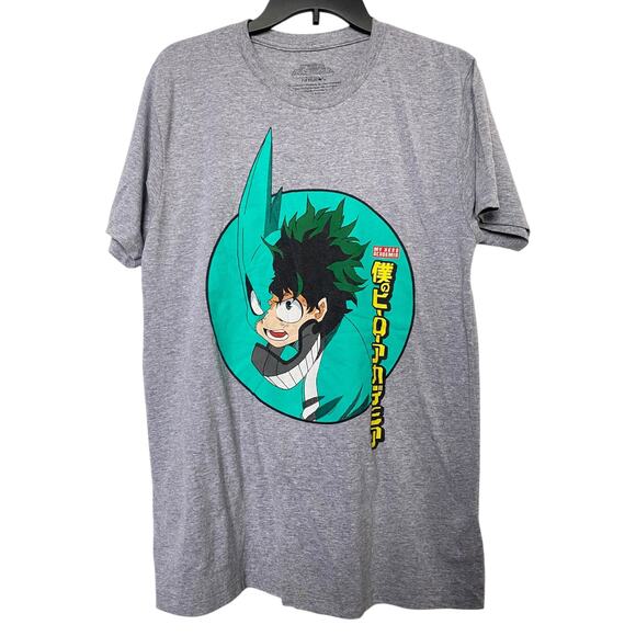 My Hero Academia Deku Mask Izuku Midoriya Shirt Medium - Picture 1 of 3